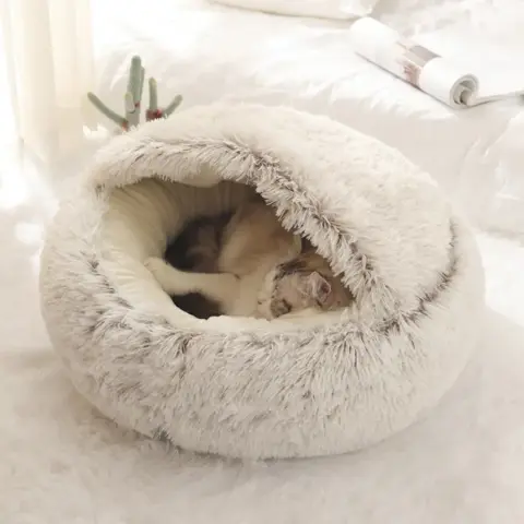 Cama-gruta Donut 2 em 1