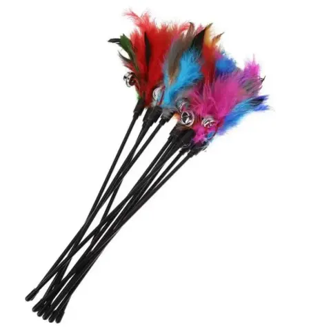 Varinhas com Penas (conjunto de 5)