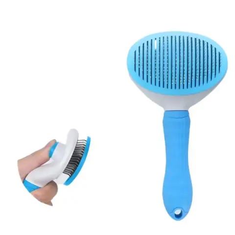 Escova com Botão de Limpeza