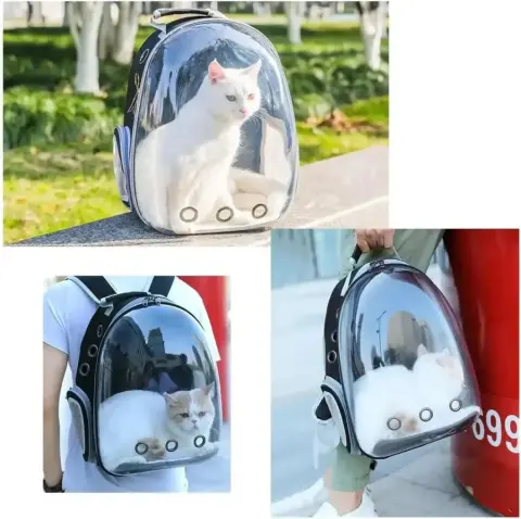 Mochila Cápsula Transparente