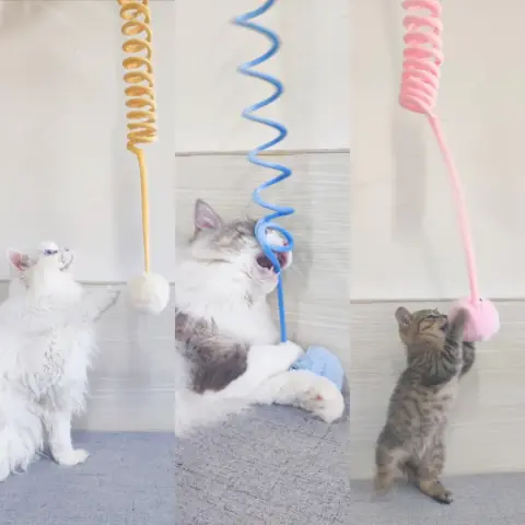 Brinquedo Elástico com Pompom