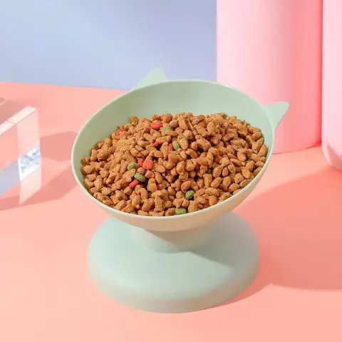 Taça Elevada para Gato