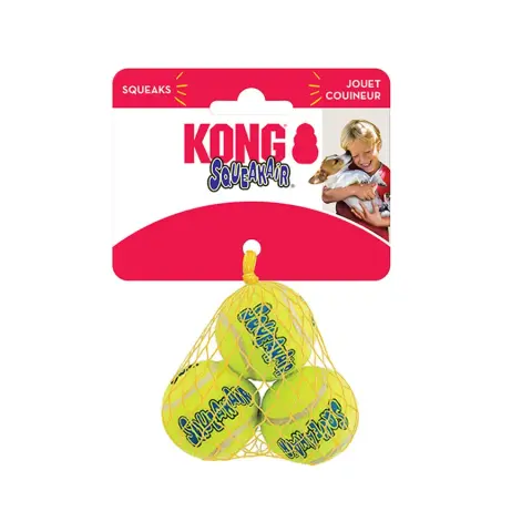 KONG SqueakAir Bolas (embalagem de 3)