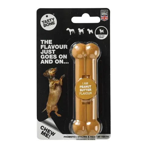 TastyBone Osso de Nylon Sabor Manteiga de Amendoim