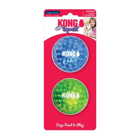 KONG Squeezz Geodz (embalagem de 2)