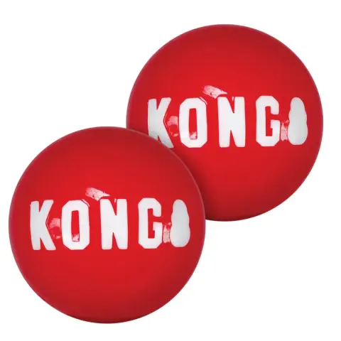 KONG Signature Sport Bolas (embalagem de 2)