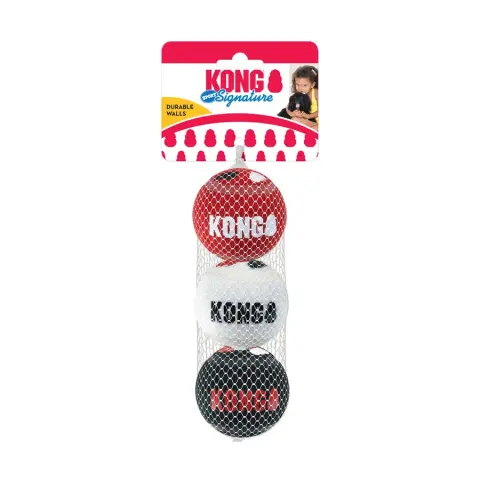 KONG Signature Sport Bolas (embalagem de 3)