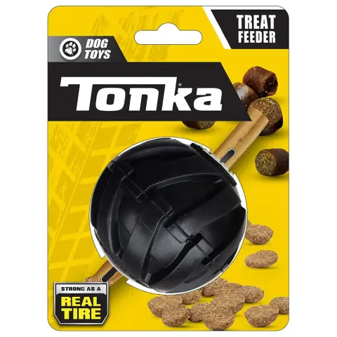 Tonka Bola com Rasto de Pneu