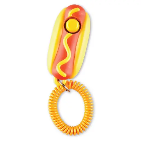 Brightkins Clicker de Treino Cachorro-Quente