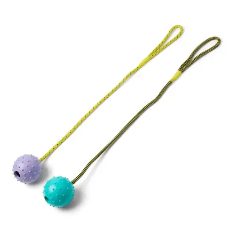 Bola de Borracha com Corda