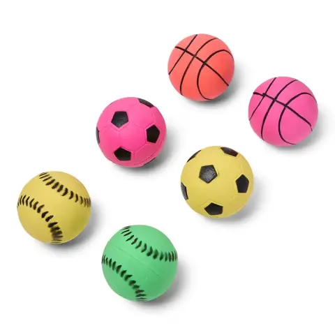 Bolas de Esponja (embalagem de 6)
