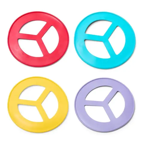 Frisbee com Três Braços