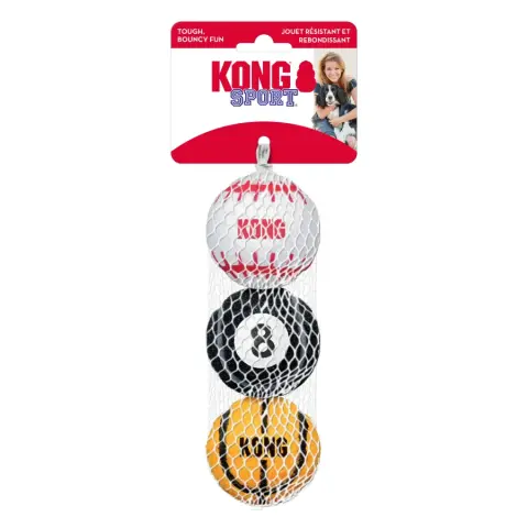 KONG Sport Balls (médio, embalagem de 3)
