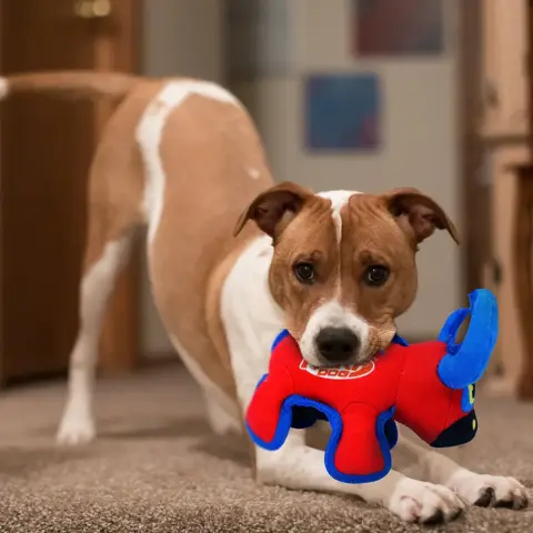 Nerf Dog Touro Resistente com Estalido