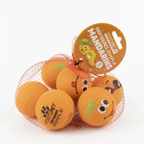 SportsPet Tangerinas Perfumadas (embalagem de 6)