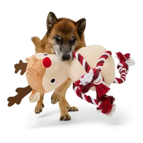 Rena de Natal Jumbo com Corda