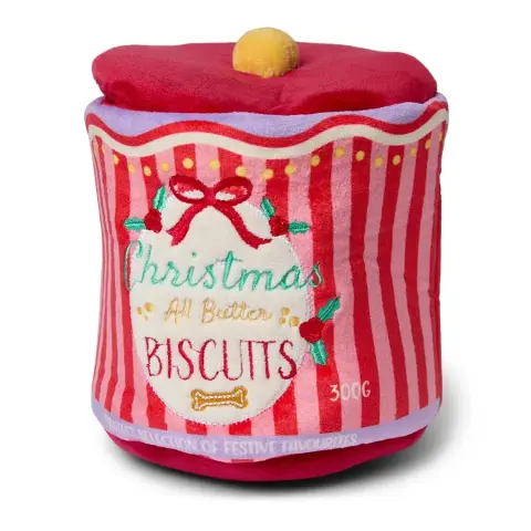 Caixa de Bolachas de Natal Esconde-petiscos