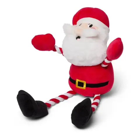 Pai Natal de Peluche com Corda