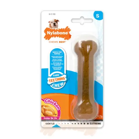 Nylabone Osso para Cachorros Sabor Frango
