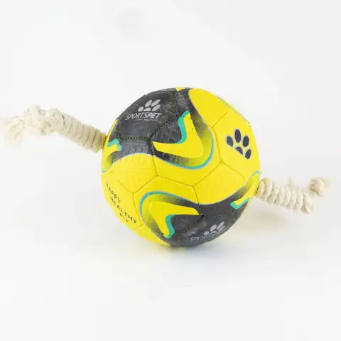 SportsPet Bola de Futebol com Cordas