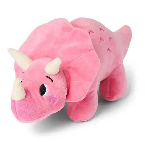 Dinossauro Tricerátops de Peluche
