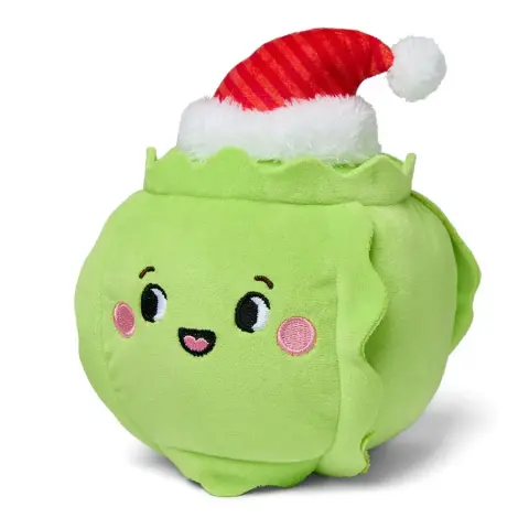 Couve-de-bruxelas de Natal em Peluche